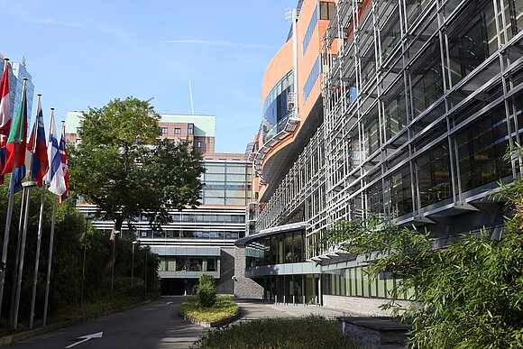 Das Brüsseler Gebäude, in dem der Ausschuss der Regionen tagt.